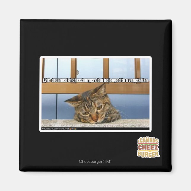 Drömning av Cheesburgers Magnet (Framsidan)