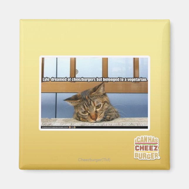 Drömning av Cheesburgers Magnet (Framsidan)