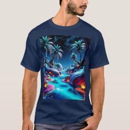 Drömning av ett Tropical Escape T Shirt