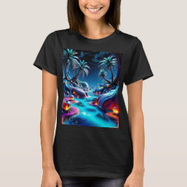 Drömning av ett Tropical Escape T Shirt