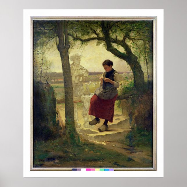 Drömning av hennes Kärlek, 1901 Poster (Framsidan)