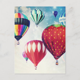 Drömning av Luftballonger Vykort
