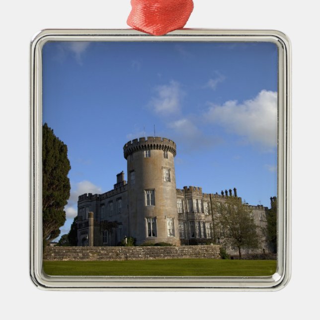 Dromoland Castle Hotel i Julgransprydnad Metall (Framsidan)