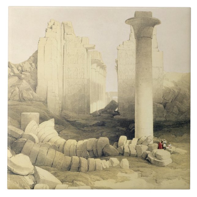 Dromosen eller centralen Hall av det underbara Kakelplatta (Framsidan)