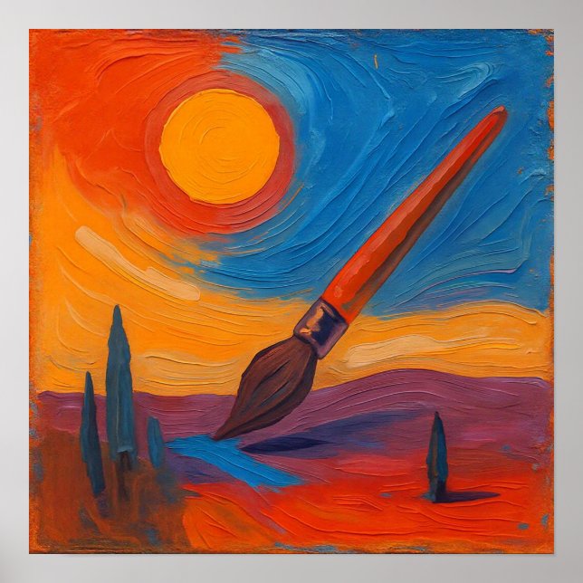 Drömpensel Poster (Framsidan)