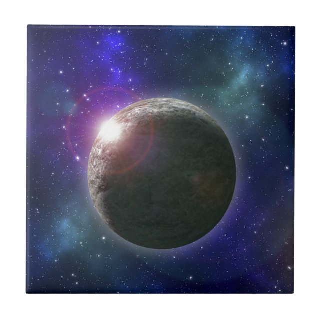 drömplaneten, kakelplatta (Framsidan)
