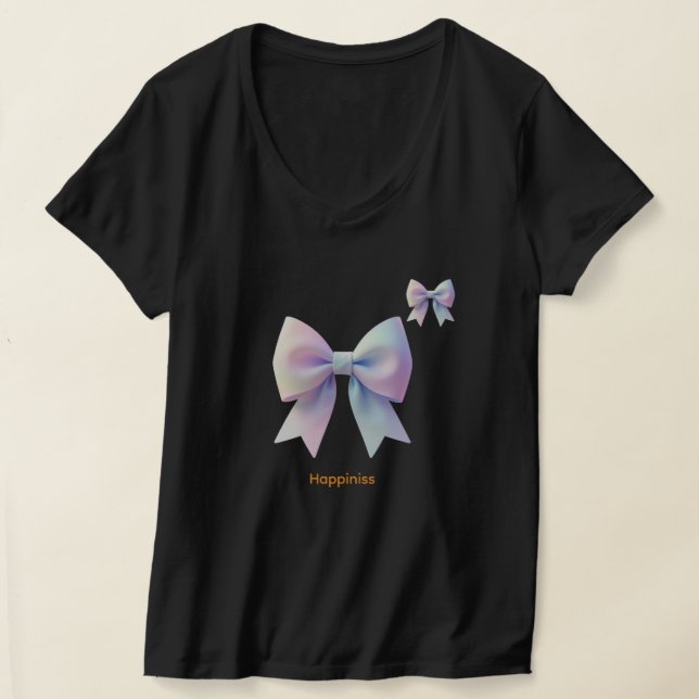 Drömsamt sidenpastellbåge t shirt (Laydown)