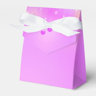 Drömsk rosa hjärtglöd - Whimsical Ombre Presentaskar