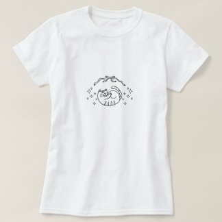 Drömsk Sömnig Katt T Shirt