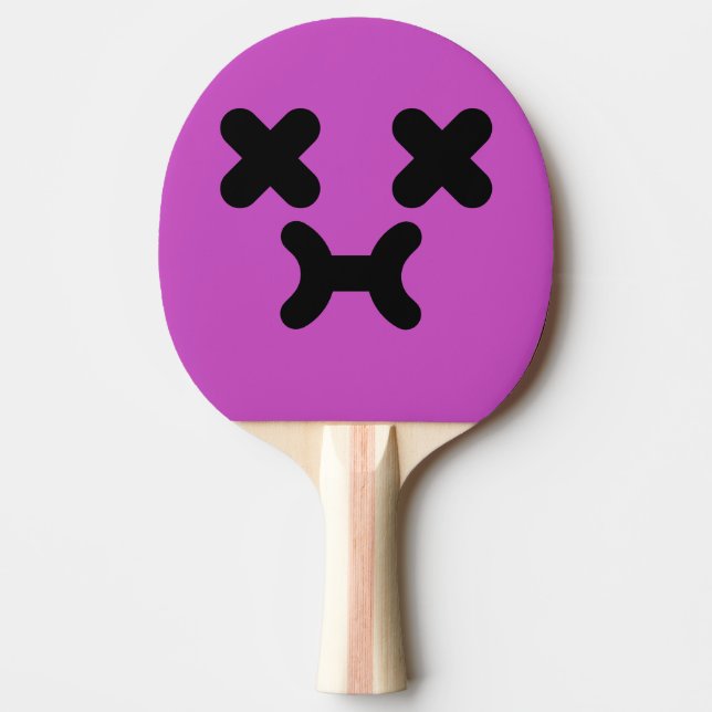 Drömsk Sur Face Lila  Pingisracket (Framsidan)