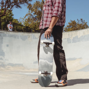 Drömska karibiska moln 10 mini skateboard bräda 18,5 cm