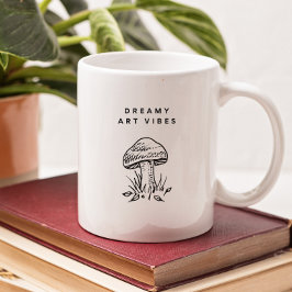 Drömska konstvibbar | Estetisk kreativitet Kaffemugg