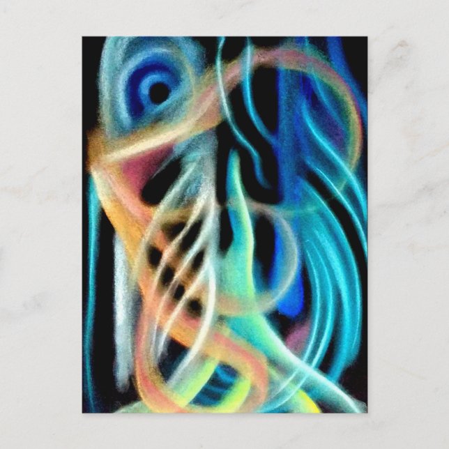 drömskog vykort (Framsida)