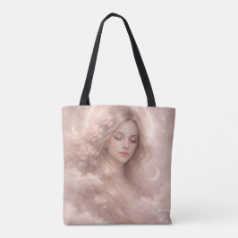 Drömskt Celestial Kvinna Totebag – Mjuk Feminint U Tygkasse