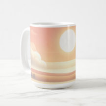 Drömskt sol-mugg
