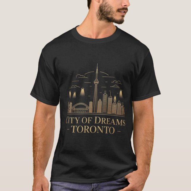 Drömstaden Toronto - Luxe Collection T Shirt (Framsida)