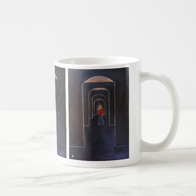 Drömstalkern Målning av Alfred Fox Kaffemugg (Höger)