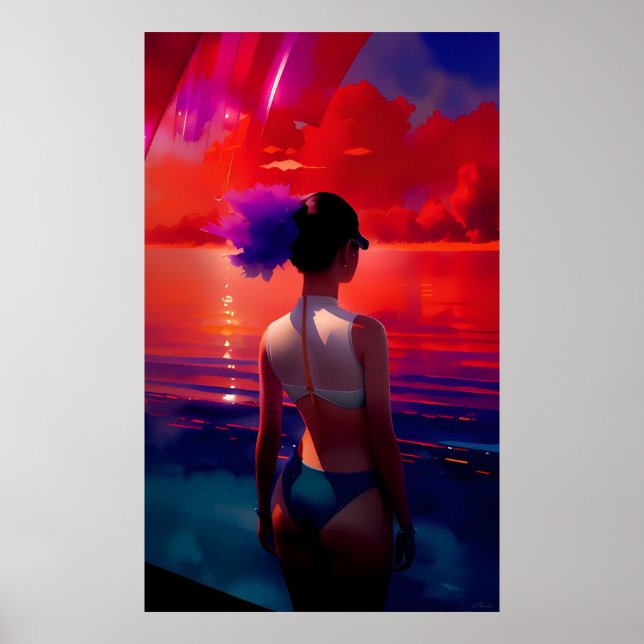 Drömstrandsekvens Poster (Framsidan)