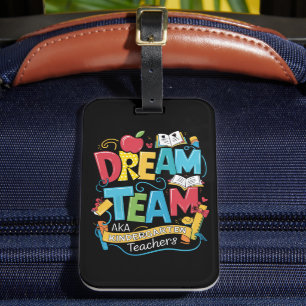 Drömteam Förskolelärare tillbaka till skolan Bagagebricka