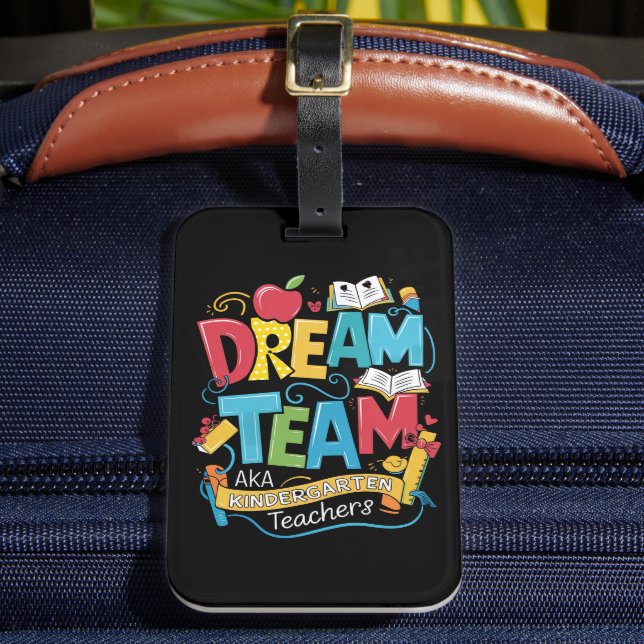 Drömteam Förskolelärare tillbaka till skolan Bagagebricka (Framsida Insitu 2)