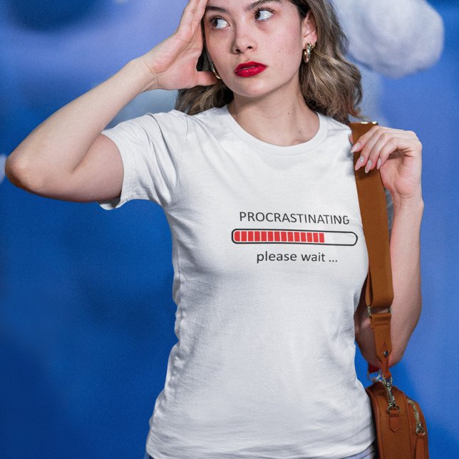 Drömtid - vänta lite - Dam-T-shirt Tee (Skapare uppladdad)