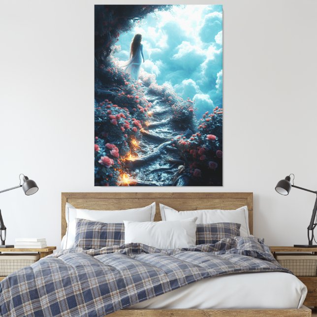 Drömvärlden Canvastryck (Insitu (sovrum))