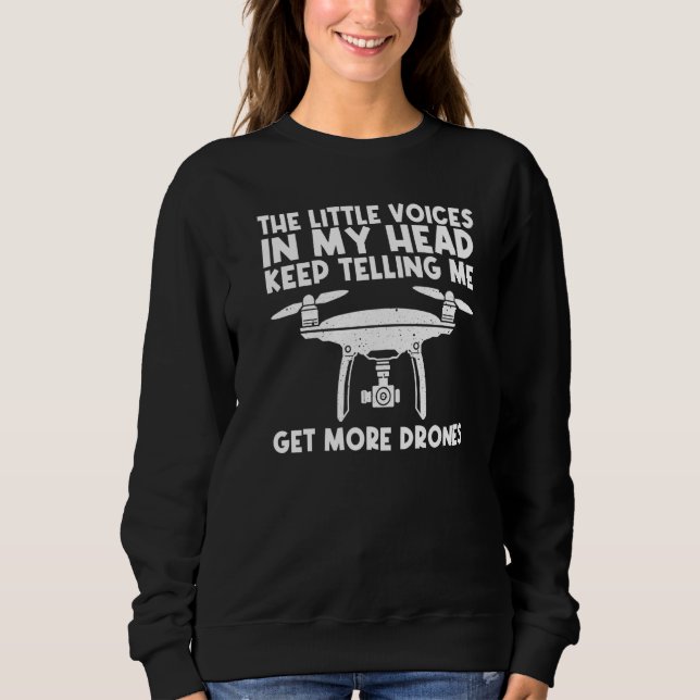 Drönare För Män Kvinnor Drönarkamera Pilot T Shirt (Framsida)