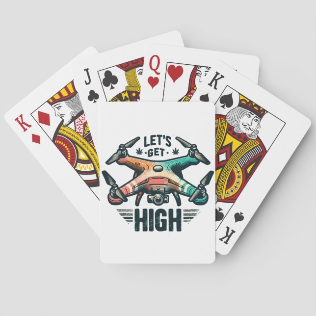 Drönarpilot Casinokort (Baksidan)