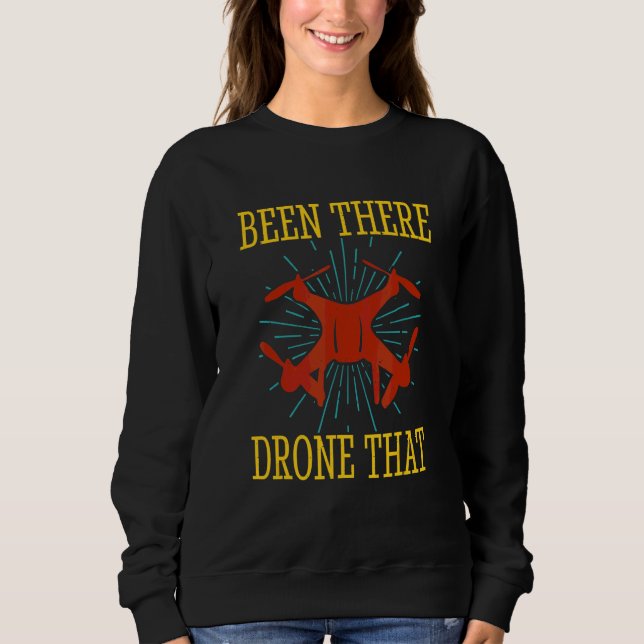 Drönarpilot Flygdrönare Varit Där Drönare Det 1 T Shirt (Framsida)