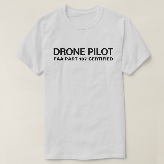 Drönarpilot T-Shirt (Design framsida)