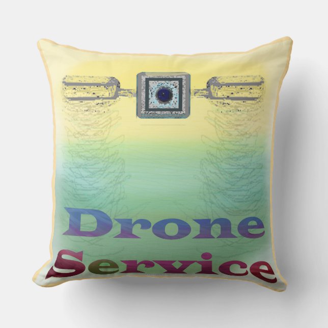 Drönarservice  kudde (Framsida)