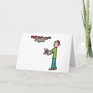 Drone flyter kort