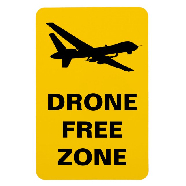 Drone Free Zon Magnet (Vertikal)
