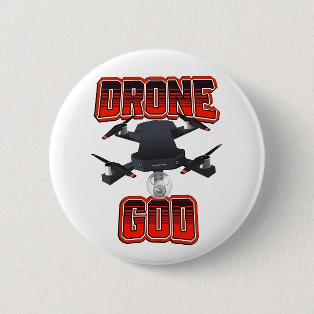 Drone God logotyp Knapp (Framsida)