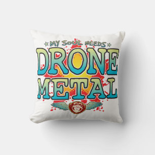 Drone Metall Soul Cushion Kudde