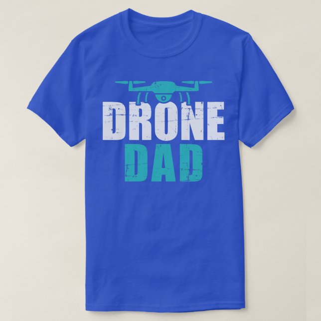 Drone pappa fars dag-gåva till piloter t shirt (Design framsida)