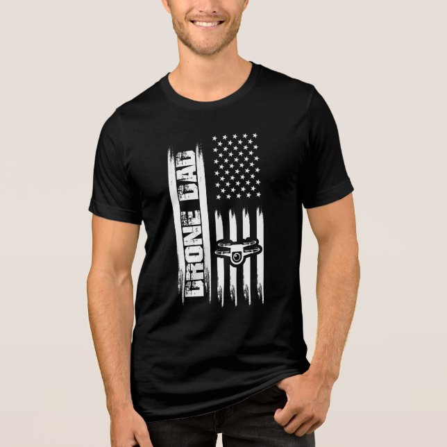 Drone Pappa T Shirt (Framsida)