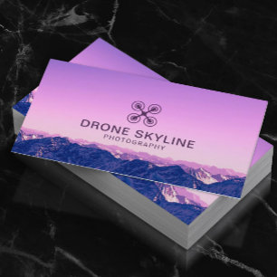 Drone Photographer Skyline Aerial Photography Visitkort