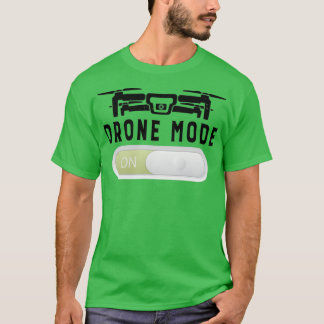 Drone Pilot Drones Grandpa Gift Drone Mode på T Shirt
