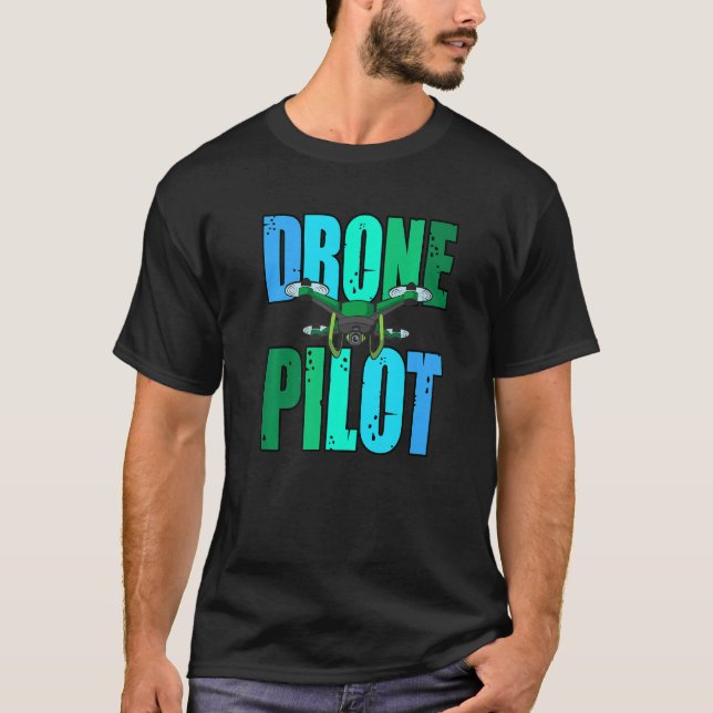 Drone Pilot for a Drone Pilot Premium T Shirt (Framsida)