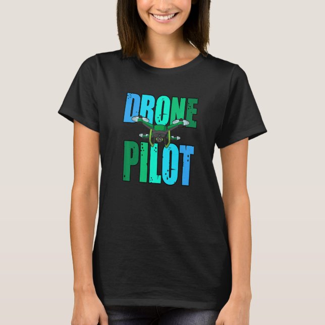 Drone Pilot for a Drone Pilot Premium T Shirt (Framsida)