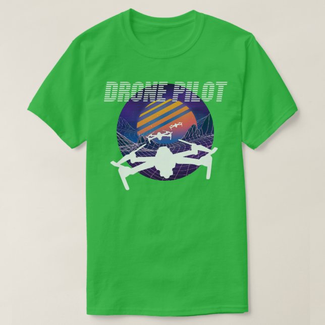 Drone Pilot Fpv Racer T Shirt (Design framsida)