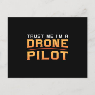 Drone Pilot Quadcopter Camera FPV Drones Gift Vykort