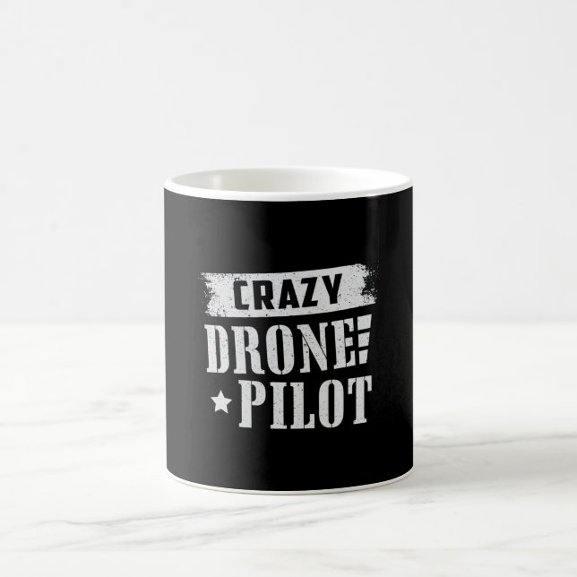 Drone Pilot Quadcopter Drones FPV Camera Gift Kaffemugg (Center)