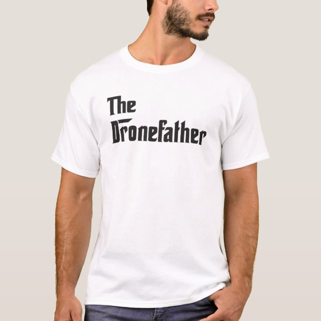 Drone Pilot Quadcopter Drones FPV Funny Gift Idea T Shirt (Framsida)