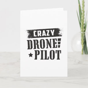 Drone Pilot Quadcopter Drones FPV Funny Gift Kort