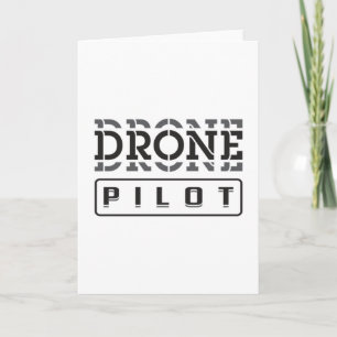 Drone Pilot Quadcopter FPV Drones Funny Gift Idea Kort