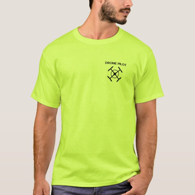 Drone Pilot T-Shirt (Framsida)