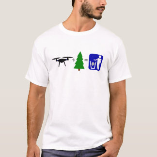 Drone Plus Träd Light T-Shirt