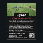 Drone Porträtt, Drone Rental Company Flygblad<br><div class="desc">Drone Porträtt,  Drone Rental Company Reklamation Flyers by the Affärskort Store.</div>